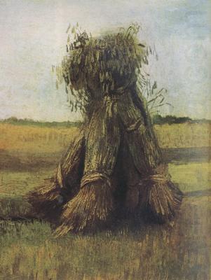 Sheaves of Wheat in a Field  (nn04), Vincent Van Gogh